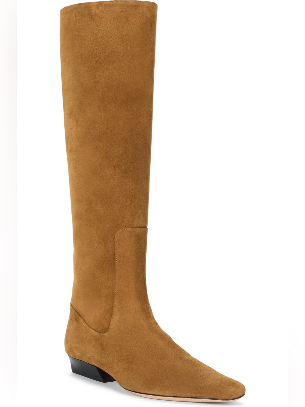 NEW STAUD Wally Flat Knee High Boot Tan Cognac Women’s 38.5 (8.5)